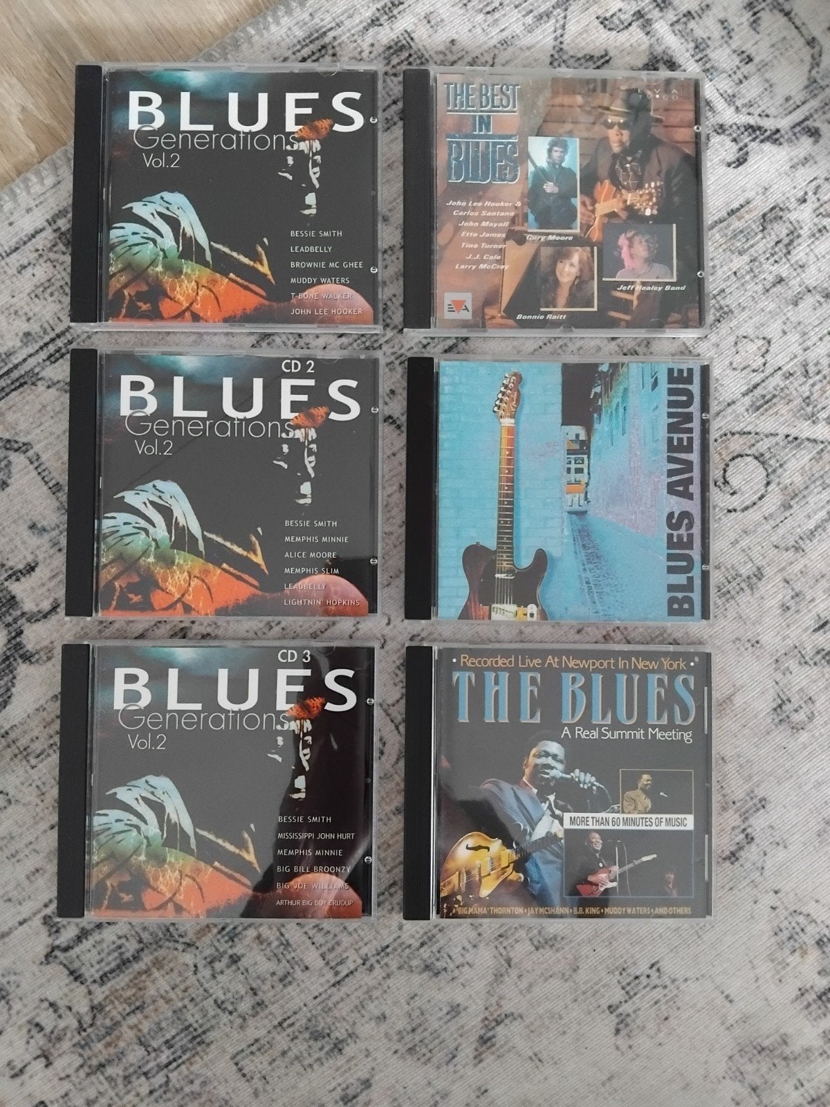 Blues CD Collectie: Generations Vol. 2, The Best in Blues, Gebruikt, Ophalen of Verzenden, Blues, Inclusief doosje