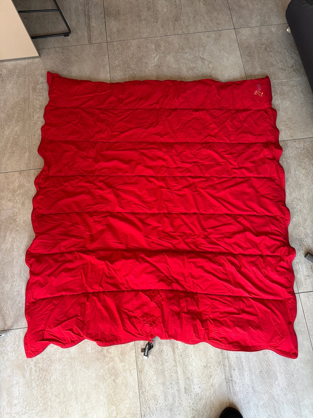 2x Polydaun Pelikaan Slaapzakken - Rood, Ophalen of Verzenden, Gebruikt