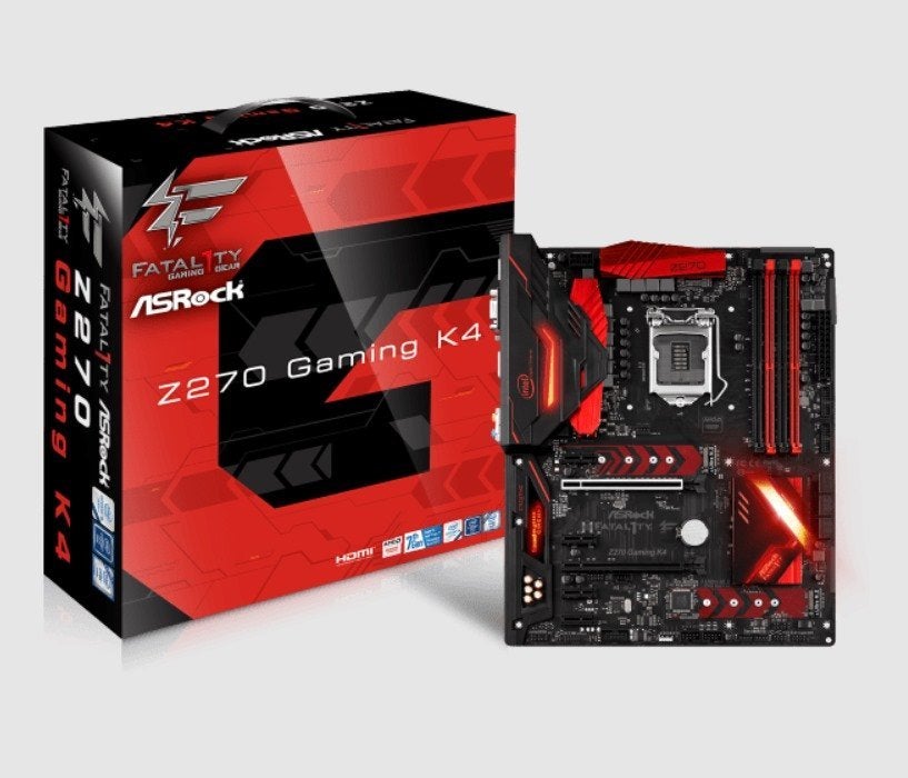 ASRock Z270 Gaming K4 Moederbord, Computers en Software, Moederborden, Zo goed als nieuw, Intel, DDR4, Ophalen of Verzenden