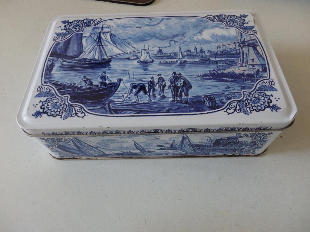 Blik Scheepjes en Molen, Ophalen of Verzenden, Zo goed als nieuw, Overige