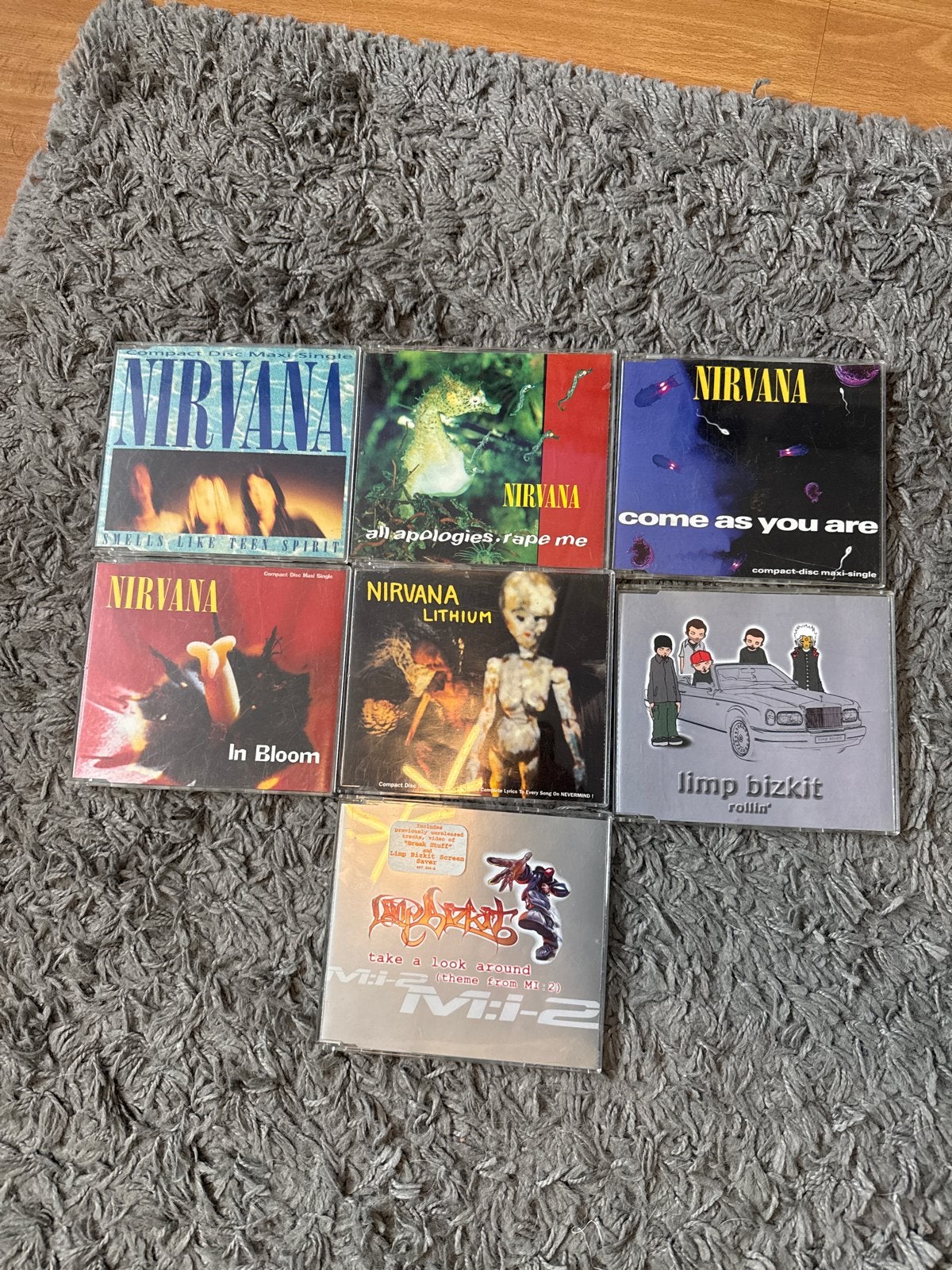 Nirvana & Limp Bizkit CD Single Collectie - Rock Klassiekers, Ophalen of Verzenden, Gebruikt, Alternative Rock, Single