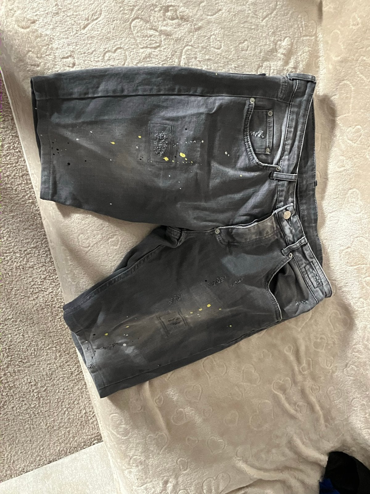 Dsquared2 Korte Spijkerbroek Maat L - Zo goed als nieuw, Ophalen of Verzenden, Zo goed als nieuw, Blauw, Overige jeansmaten