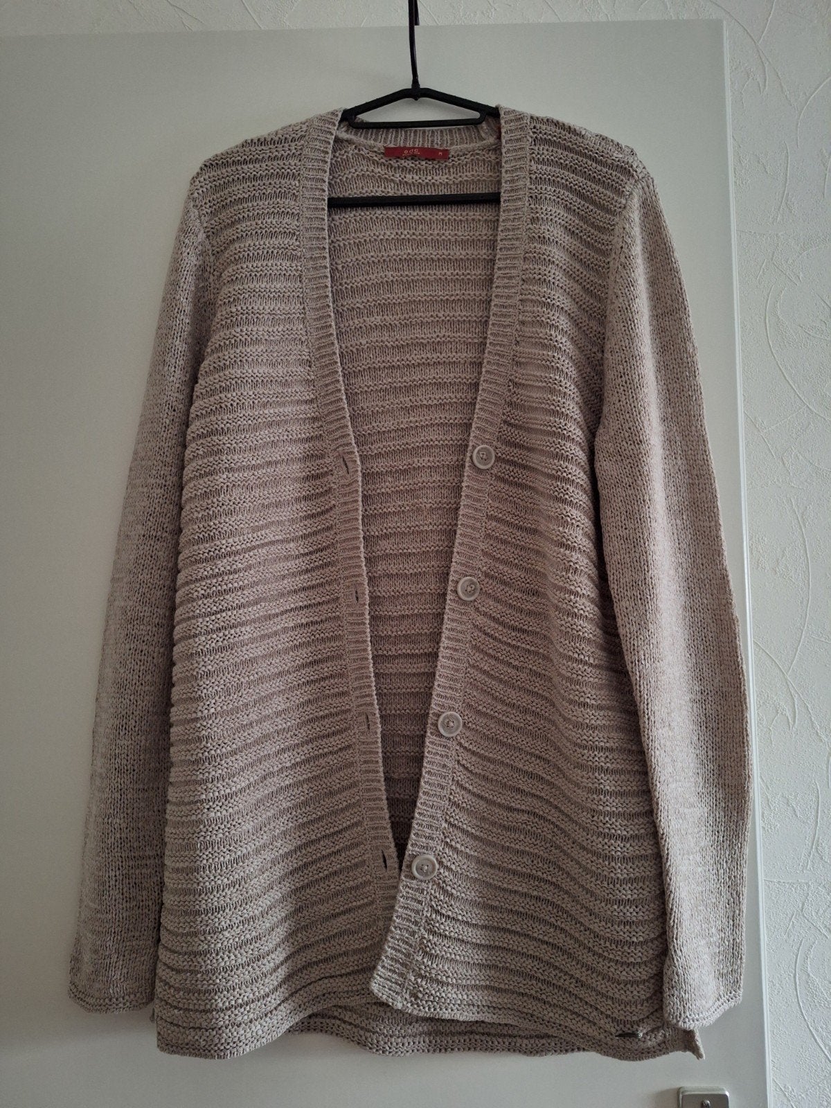 Halflang gebreid vest van Esprit - mt M, Maat 38/40 (M), Verzenden, Beige, EDC by Esprit