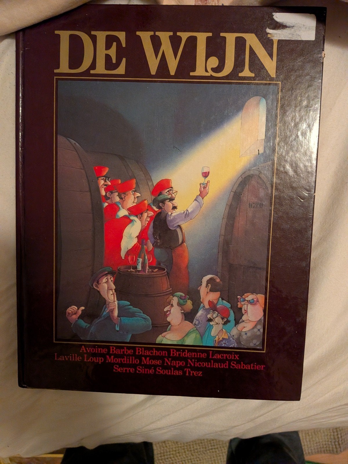 De Wijn - Geïllustreerd Boek over Wijn, Ophalen of Verzenden, Gebruikt, Overige gebieden, Overige typen