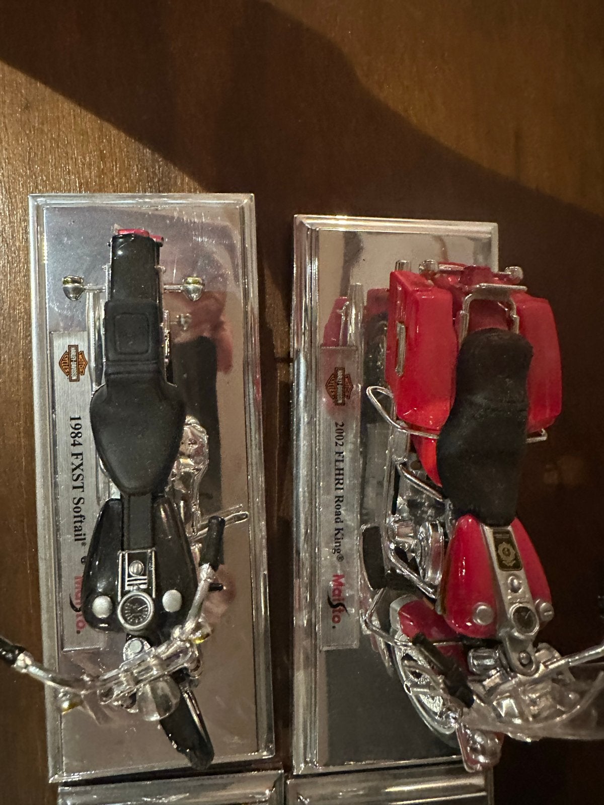 Allemaal verscillende harley motoren miniatuur, Ophalen of Verzenden