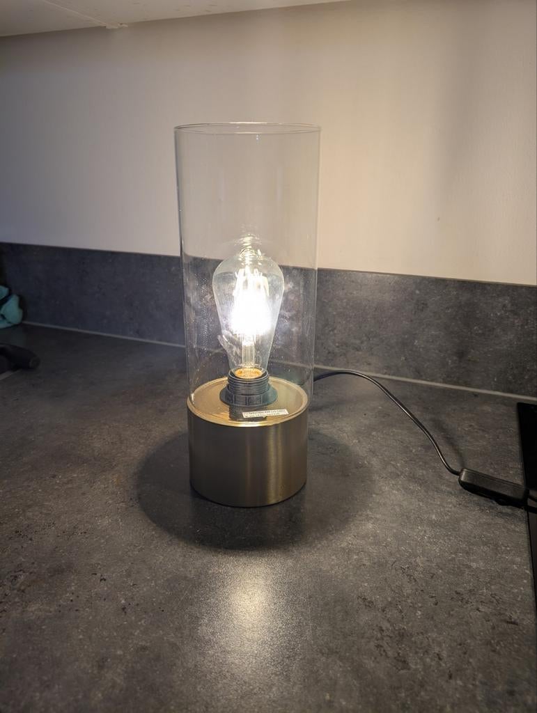 LeitMotiv tafellamp, Ophalen of Verzenden, Nieuw, Glas, Minder dan 50 cm