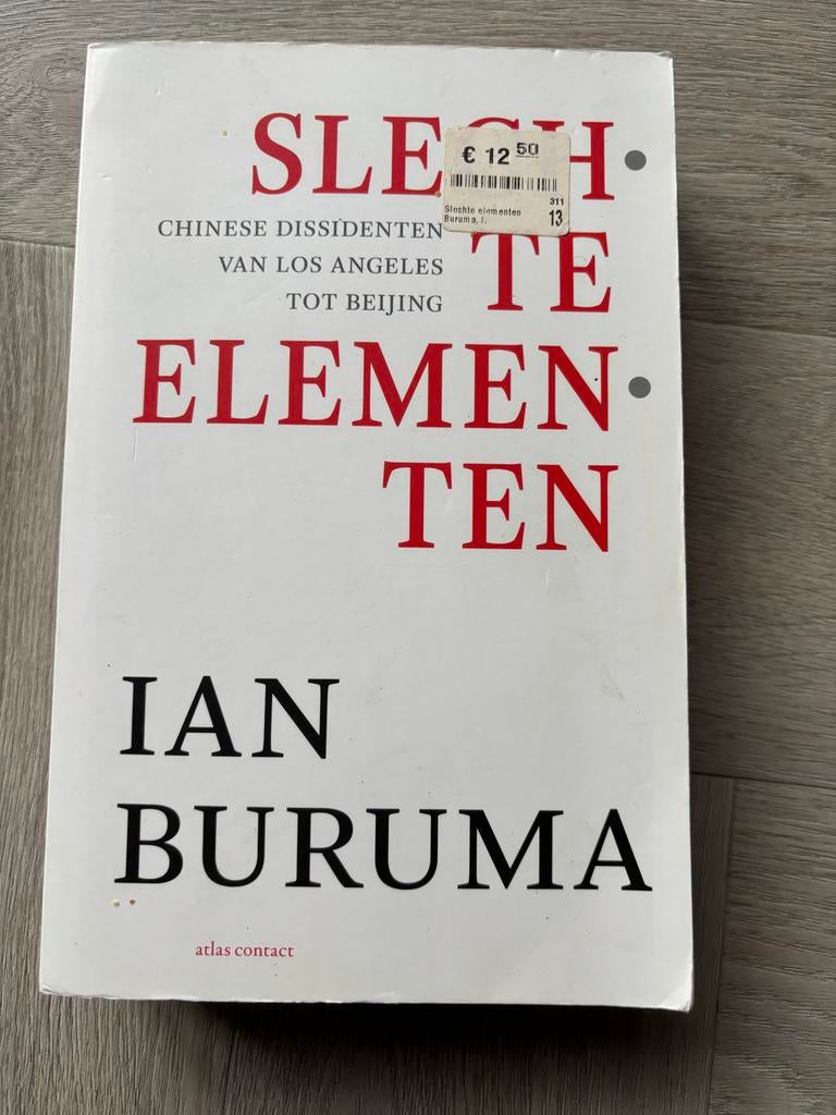 Slechte Elementen - Ian Buruma, Ophalen of Verzenden, Gelezen, Nederland