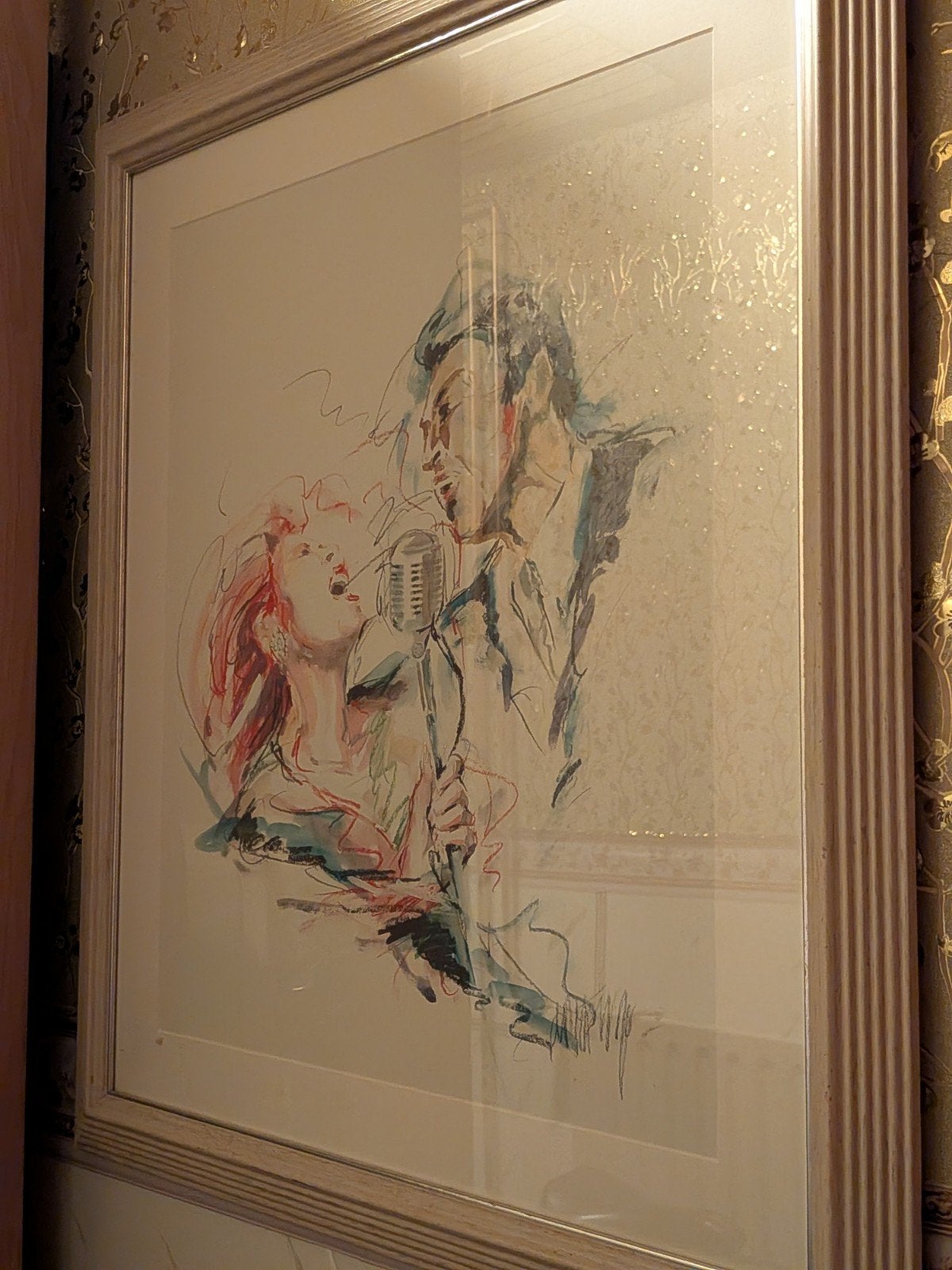 Herman Brood Litho - Zangduo, 1950 - 1999, Portret, Lithografie, Ophalen