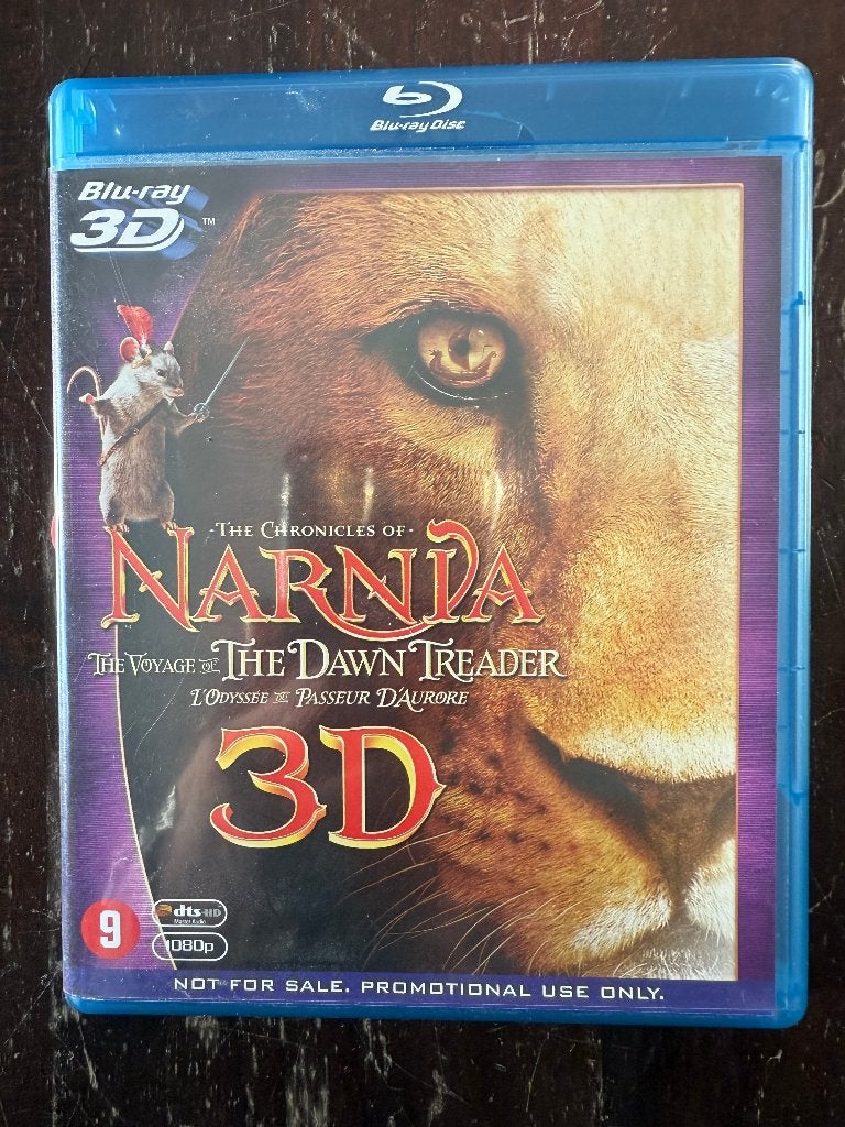 The Chronicles of Narnia Voyage The Dawn Treader 3D Blu Ray, Avontuur, Nederlands, Film, Vanaf 9 jaar
