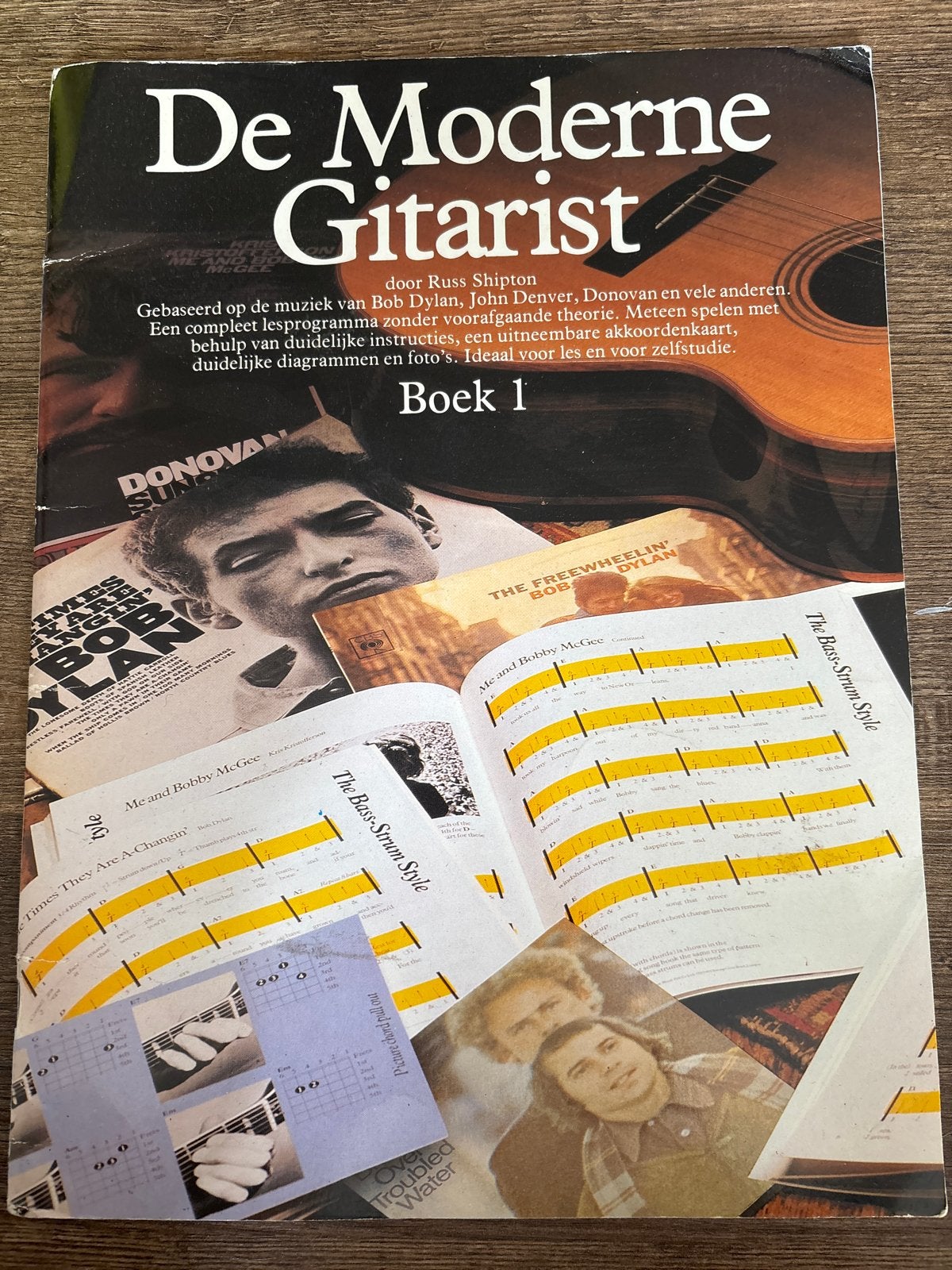 De Moderne Gitarist Boek 1 - Gitaarlesboek, Les of Cursus, Ophalen of Verzenden, Populair, Gitaar