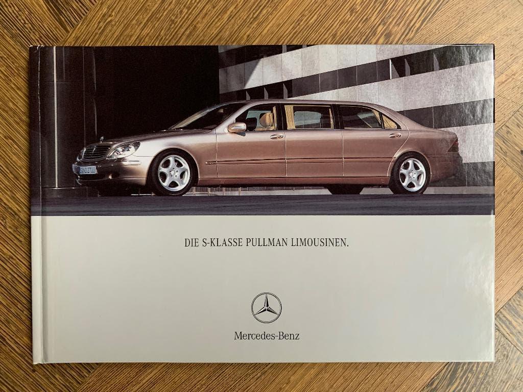 Hardcover brochure Mercedes-Benz S-klasse Pullman W220 2000, Boeken, Nieuw, Mercedes-Benz, Mercedes, Ophalen of Verzenden