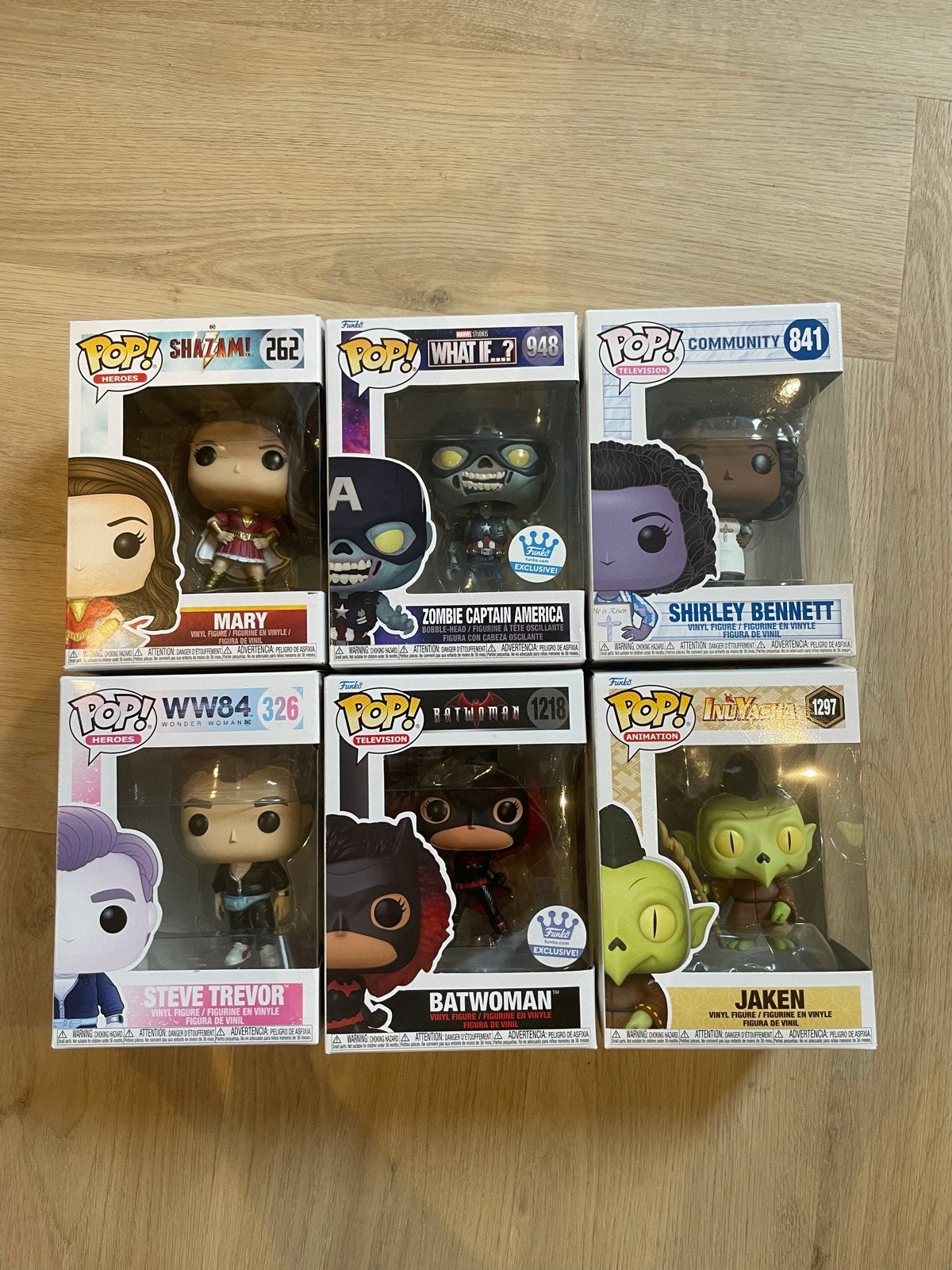Funko Pop! Collectie: 6 unieke figuren (nieuwstaat), Verzamelen, Ophalen of Verzenden, Nieuw