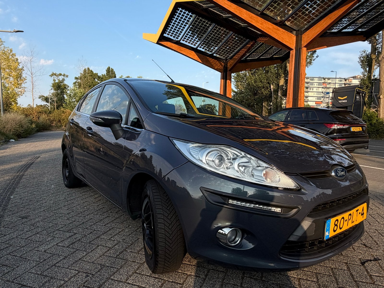 Ford Fiësta 1.6 Ti-vct 88KW 5DR 2011 Grijs, Auto's, Voorwielaandrijving, 1596 cc, 40 €/maand, Euro 6