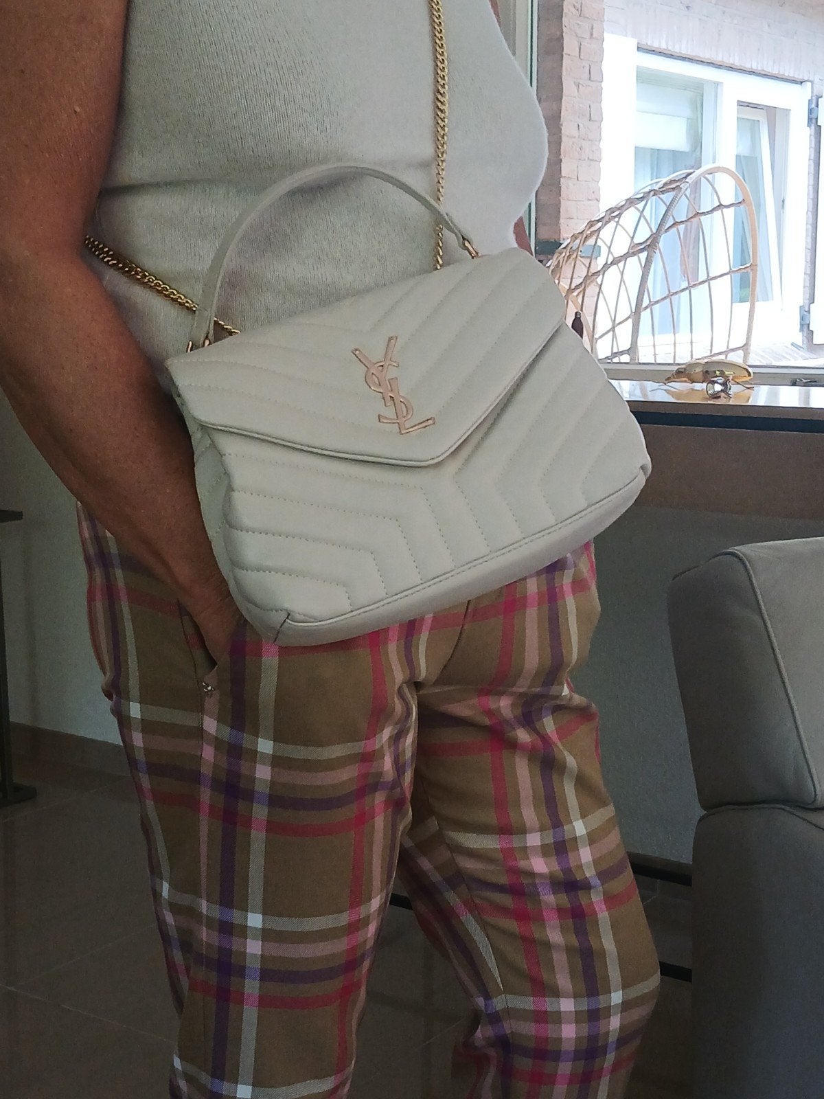 ysl tasje (schouder) nieuw, Ophalen of Verzenden, Nieuw, Wit, Schoudertasje