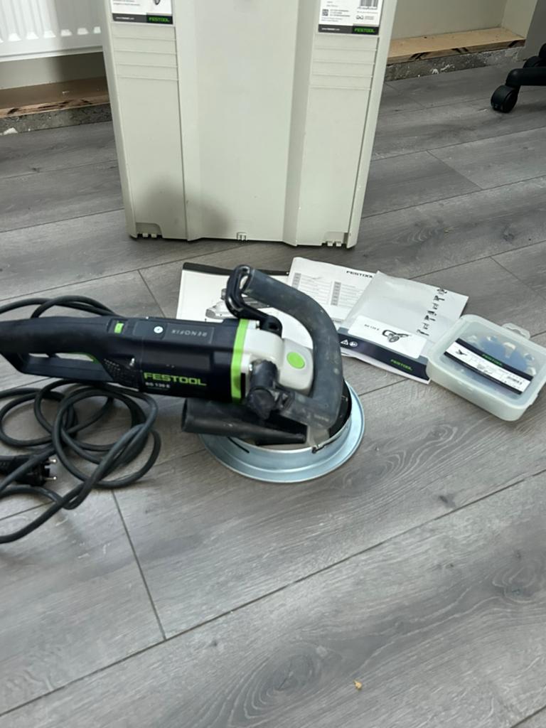 Festool Renofix RG 130 E-plus met diamantschijf in systainer, Ophalen of Verzenden, Zo goed als nieuw, 1200 watt of meer, Overige typen