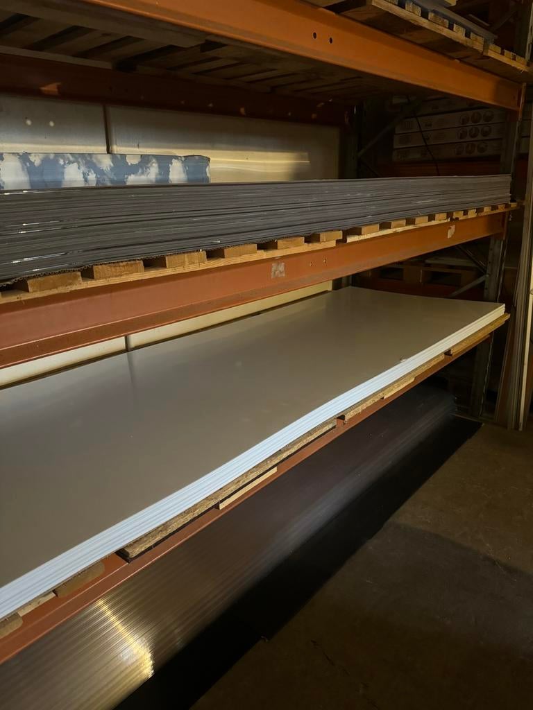 Nieuwe plexiglas platen helder en wit van 2mm tot 5mm, Ophalen, Nieuw