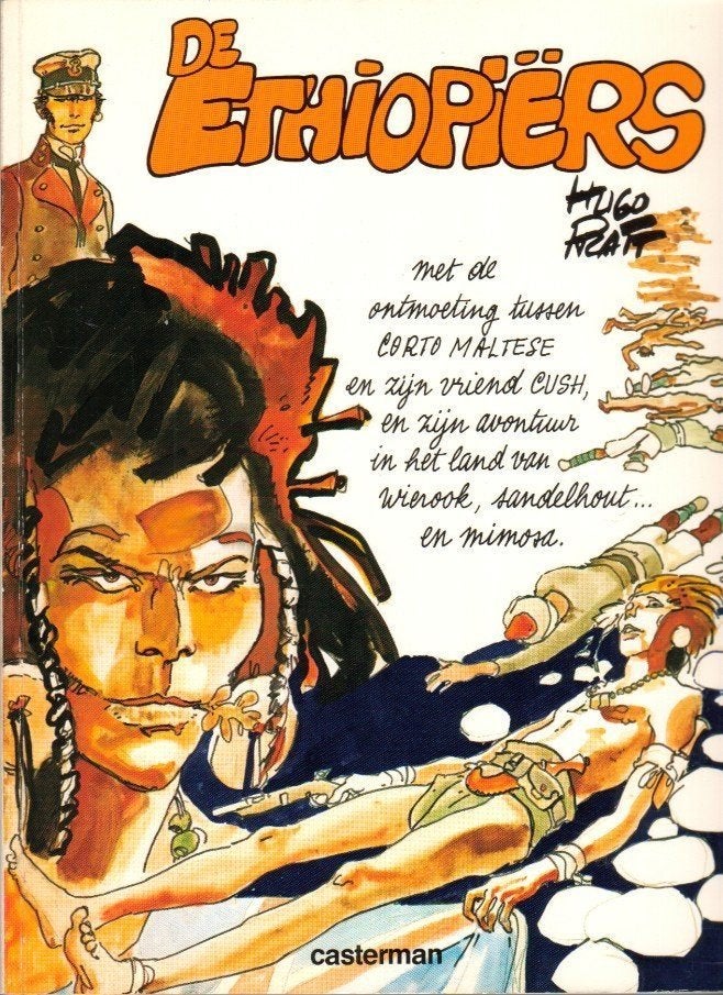 Hugo Pratt - De Ethiopiërs, Eén stripboek, Ophalen of Verzenden, Gelezen