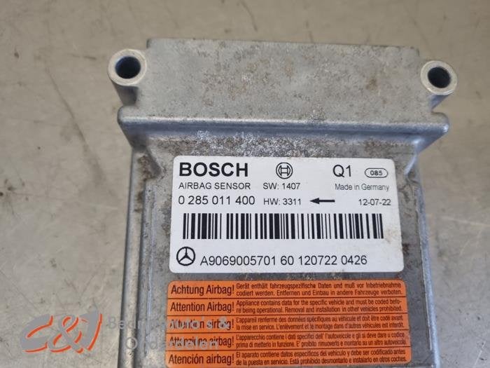 Airbag Module van een Mercedes Sprinter, Gebruikt, -, Ophalen of Verzenden, -