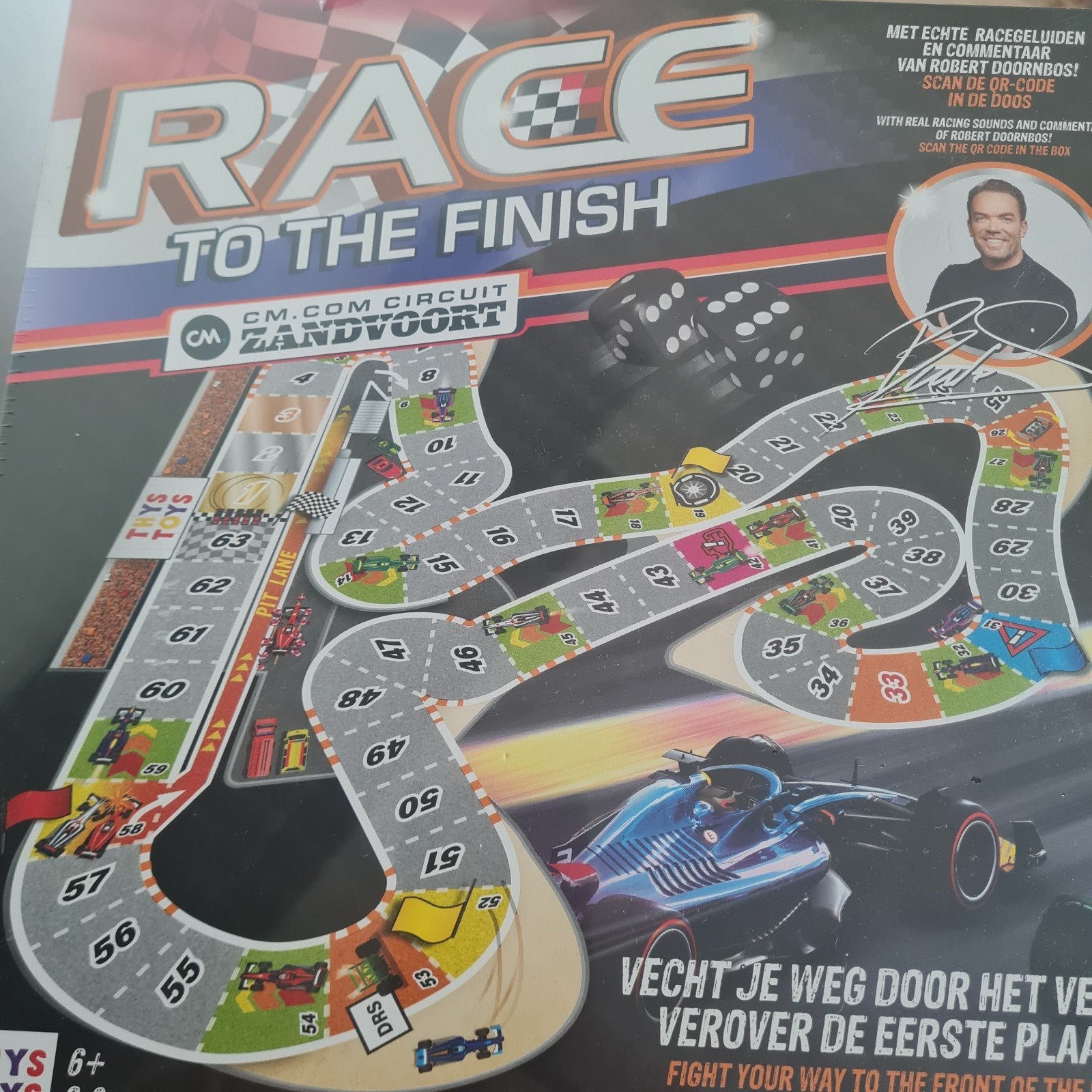 Race to the Finish Bordspel - Nieuw in Verpakking, Een of twee spelers, Ophalen of Verzenden, Nieuw