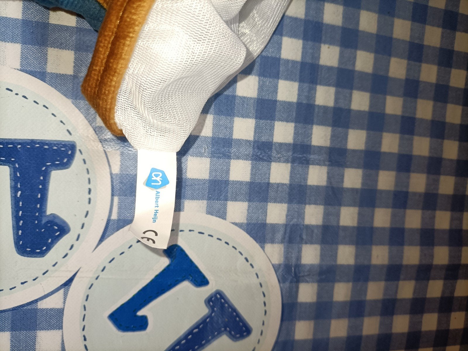 Winkelbediende handpop Albert Heijn 29 cm, Ophalen of Verzenden, Zo goed als nieuw, Meisje, Dekbedovertrek
