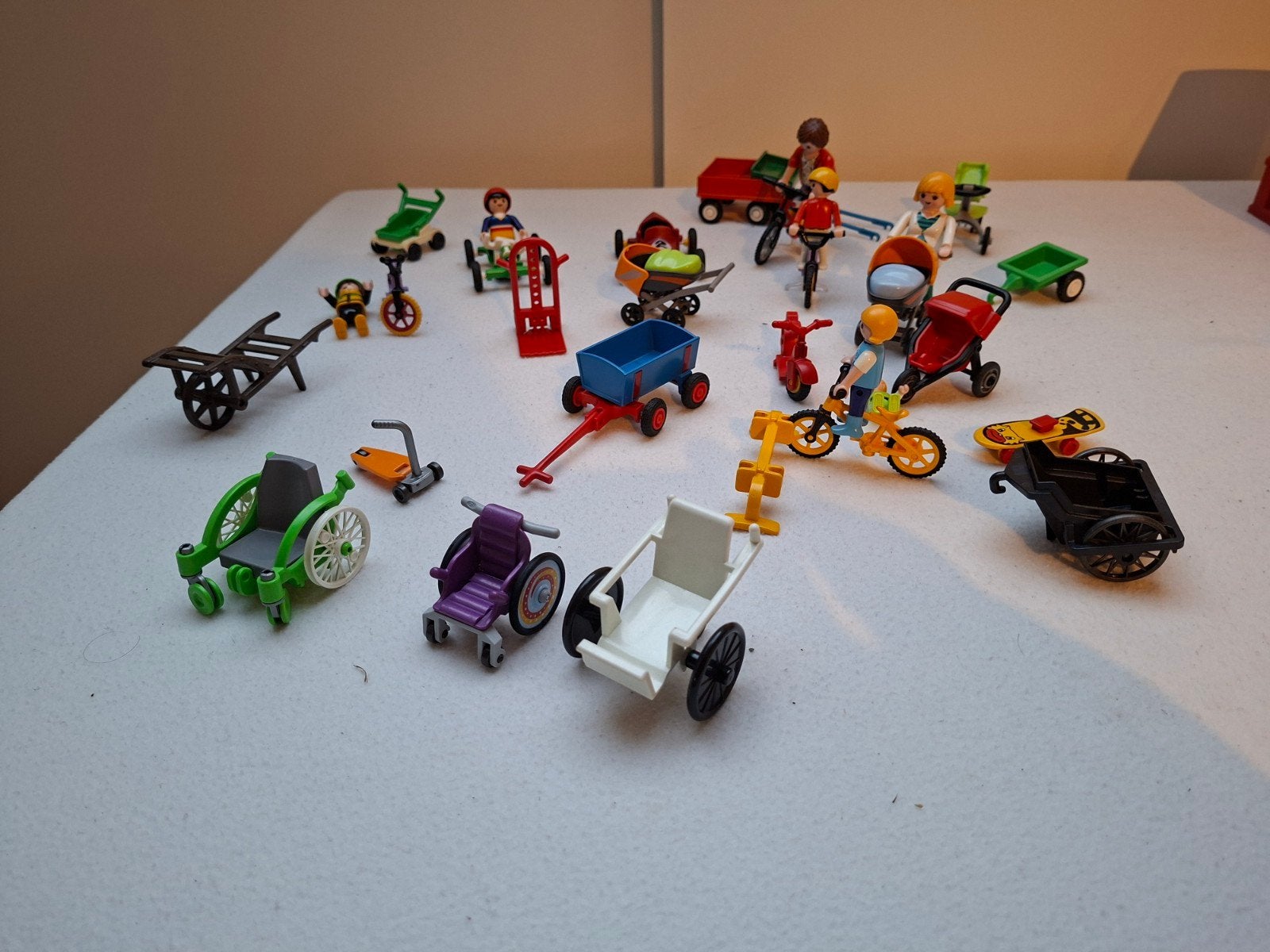 Playmobil kinderwagens, fietsen en meer - los te kooop, Ophalen of Verzenden, Gebruikt, Jongen of Meisje