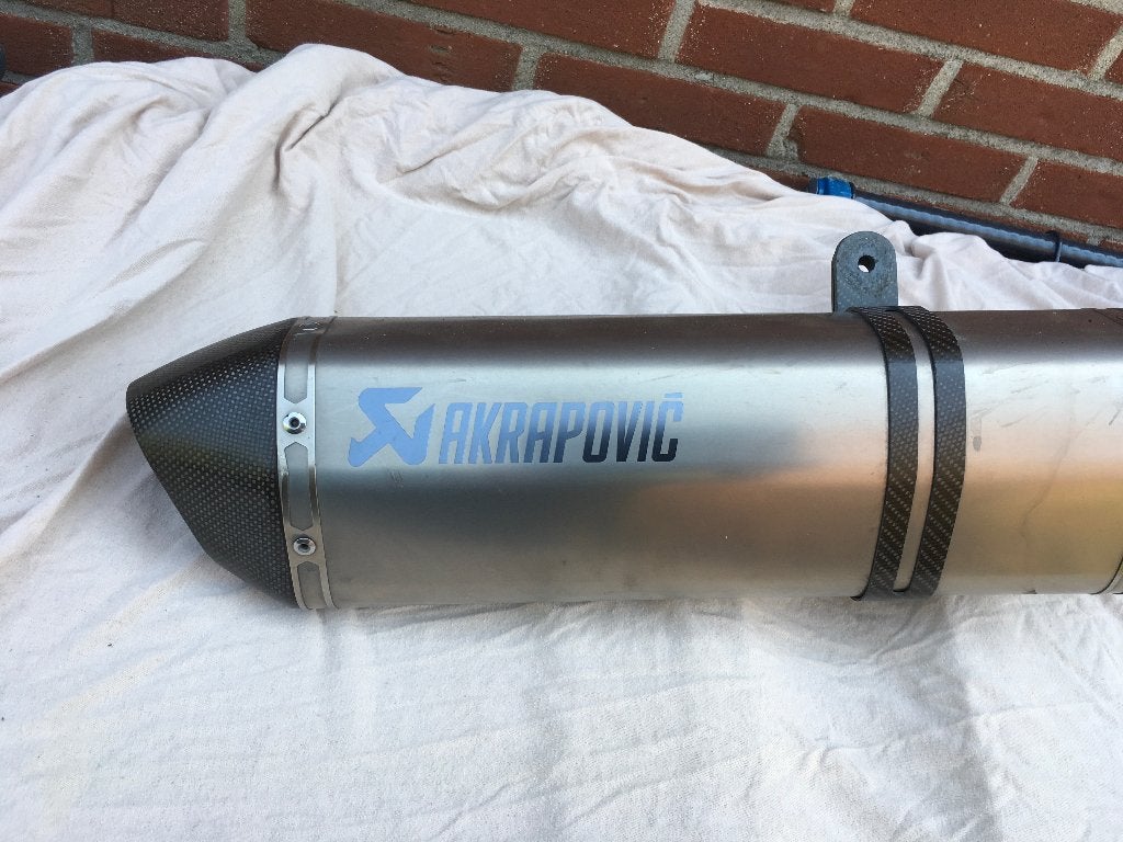 Akrapovic VFR 1200 x, Ophalen of Verzenden, Gebruikt