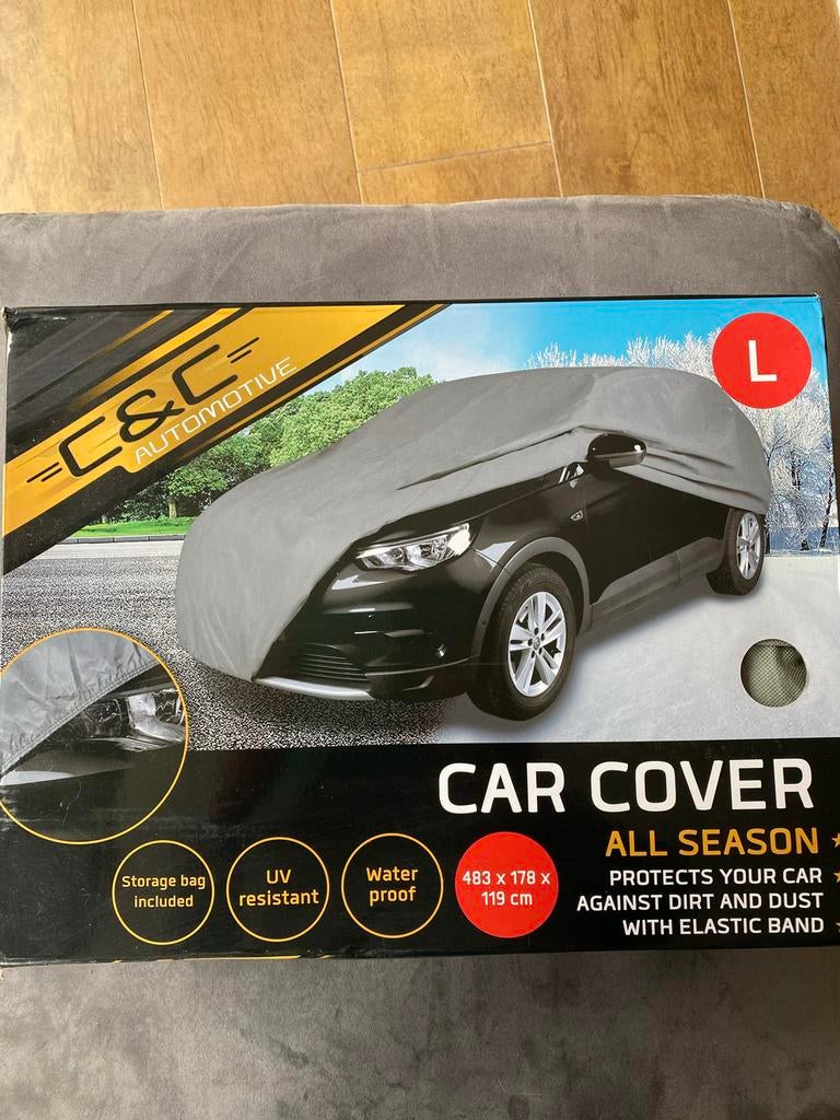 C&C Automotive Autohoes Maat L - All Season Waterdicht, Auto diversen, Autohoezen, Ophalen of Verzenden, Nieuw, Universeel