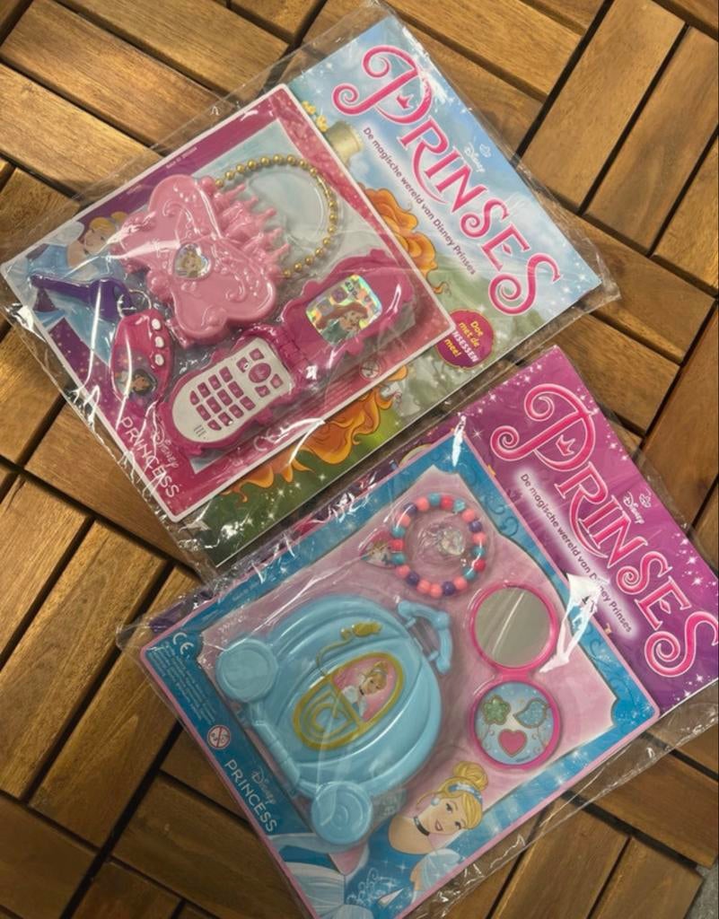 Disney Prinses Speelgoedsetjes + magazine - Nieuw, Ophalen of Verzenden, Nieuw, Meisje