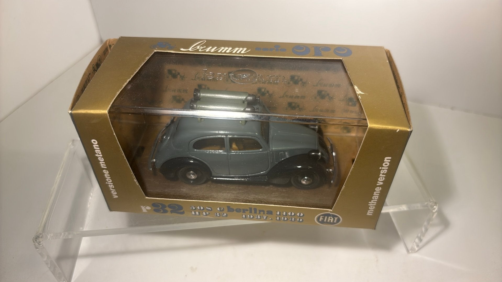 Fiat 508 c berlina 1100 brumm 1.43, Hobby en Vrije tijd, Modelauto's | 1:43, Overige merken, Auto, Ophalen of Verzenden, A