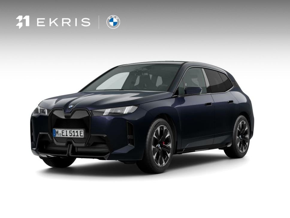 BMW iX xDrive45 | SoH 100% | M Sport Pro | Innovation Pack |, Auto's, BMW, Automaat, Stof, IX, Zwart