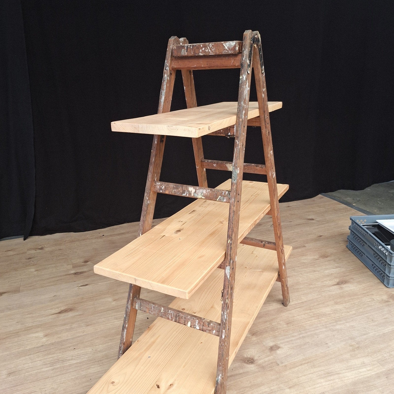 Vintage Schilderstrap met Planken - Uniek Decoratief Rek, Ophalen