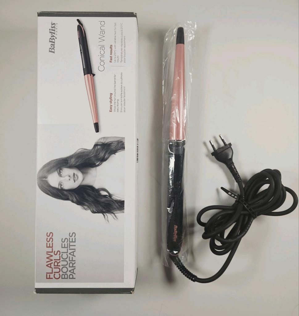BaByliss Conical Wand Krultang – Nieuw – Incl. Doos, Nieuw, Ophalen of Verzenden, Nvt, Nvt