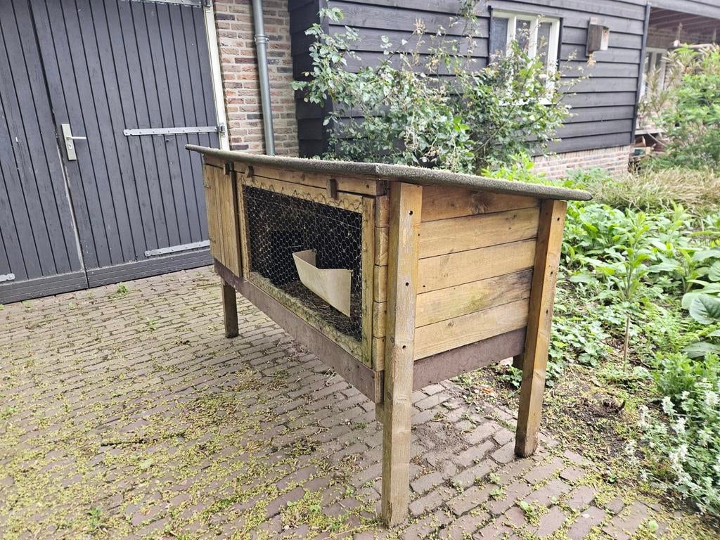 Konijnenhok GRATIS, Ophalen, 90 cm of meer, Konijn, Hok