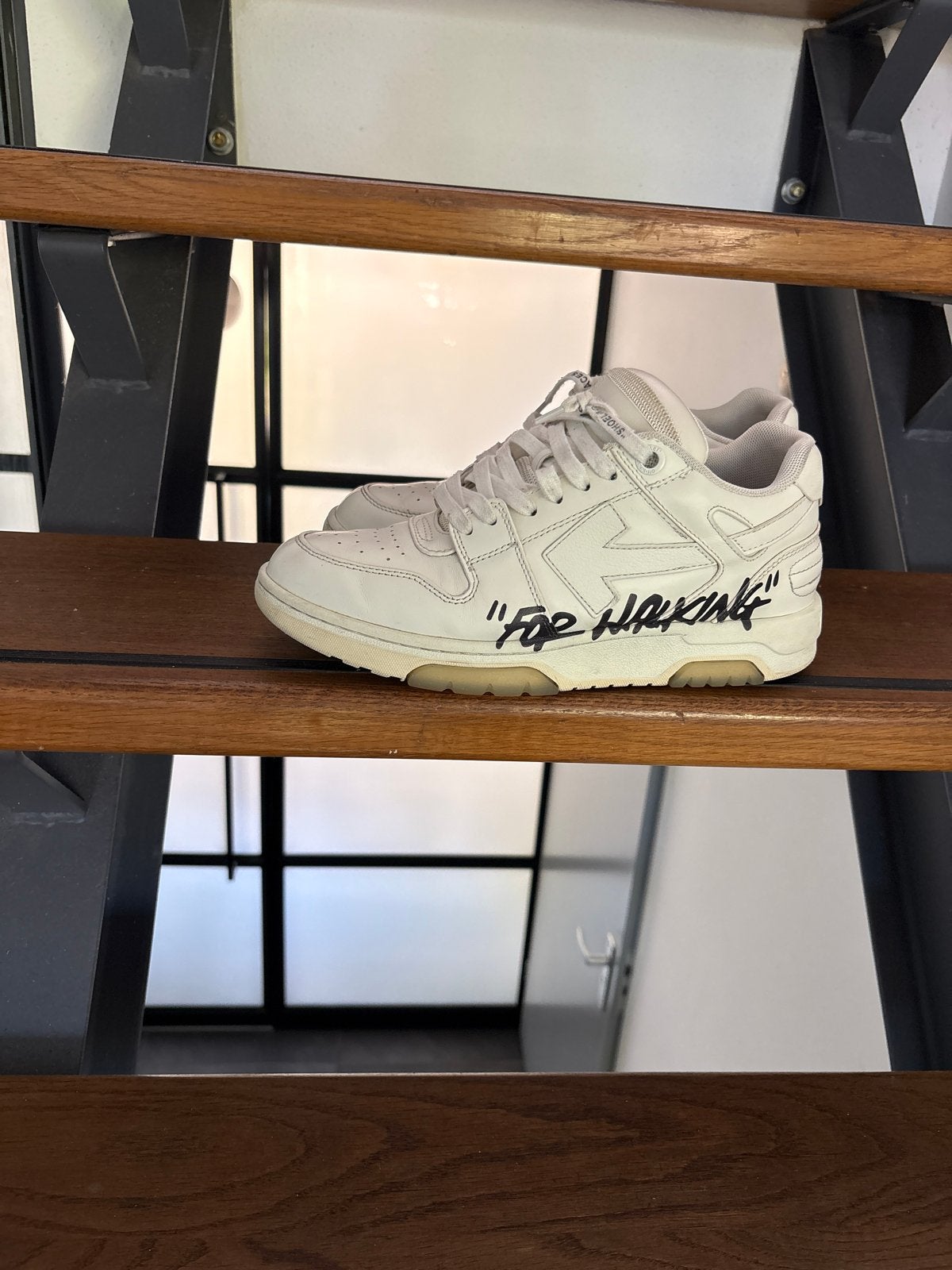 Off-White Out of Office sneakers, Kleding | Heren, Schoenen, Ophalen of Verzenden, Zo goed als nieuw, Wit, Sneakers of Gympen