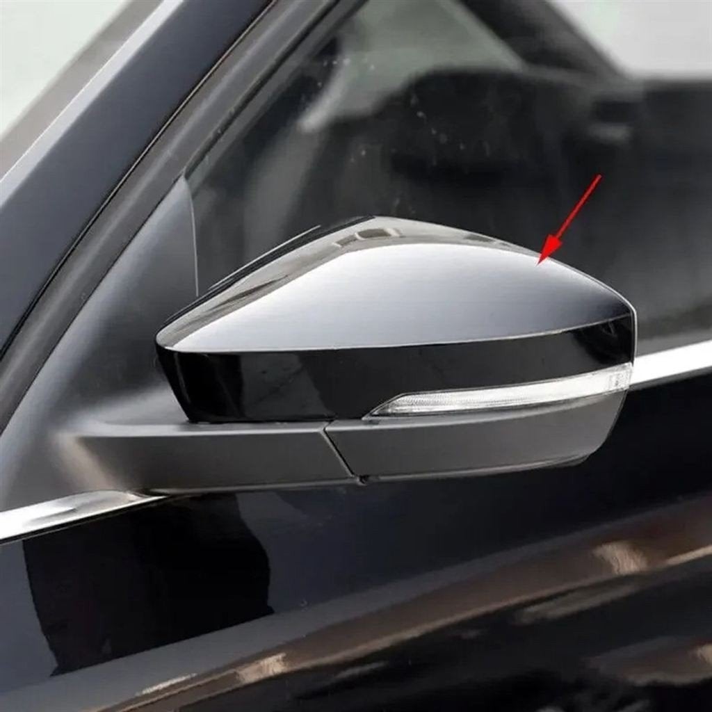 Spiegelkappen Glans Zwart Geschikt voor VW T-Roc R Look