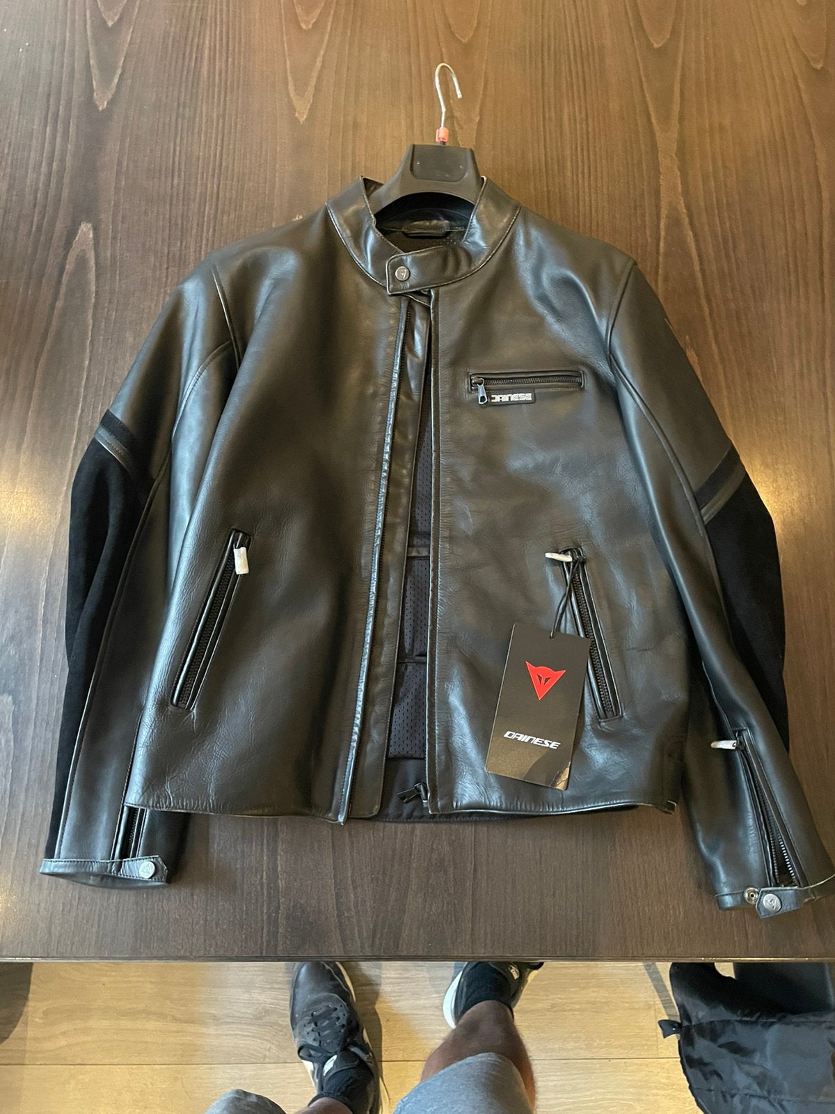 Motorjas dainese merak leather jacket 52, Motoren, Kleding | Motorkleding, Ophalen of Verzenden, Nieuw met kaartje, Jas | leer
