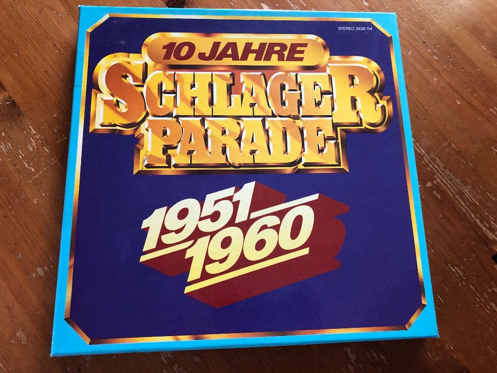 LP SCHLAGER 1959/1960   8 LPEES NIEUWSTAAT, Cd's en Dvd's, LP, Zo goed als nieuw, 12 inch, Boxset