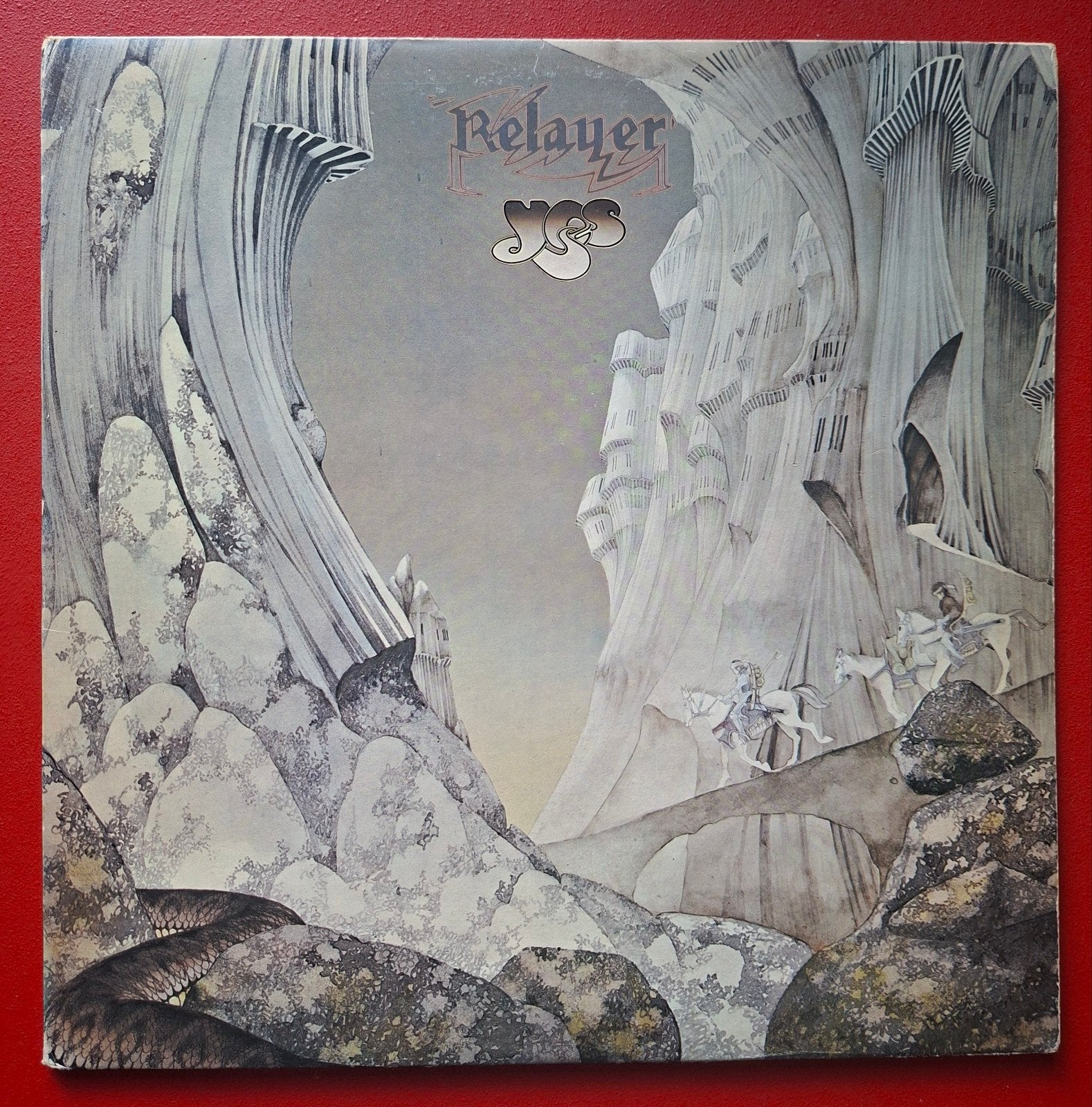 Yes - Relayer LP (1974) - Progressive Rock Klassieker, LP, Originele persing, Ophalen of Verzenden, 12 inch