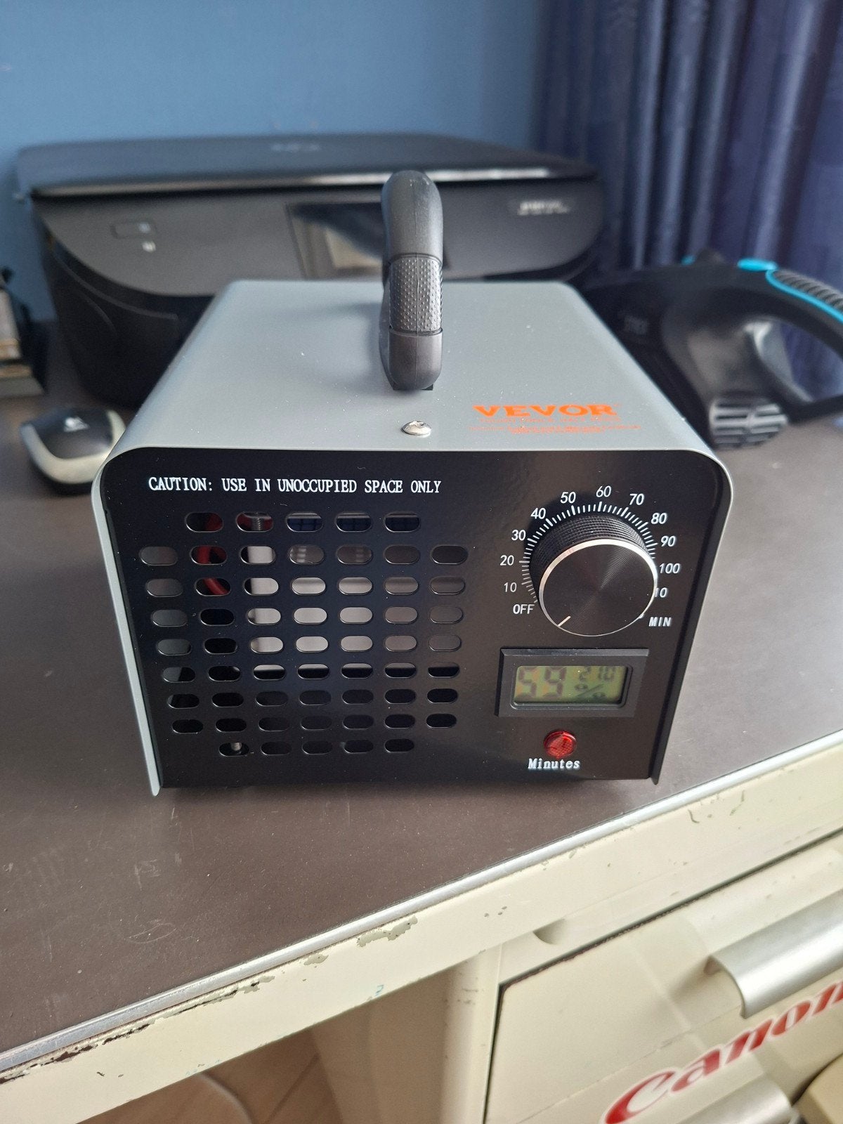 Vevor Ozon Generator SS-Y01 - Krachtige Luchtzuiveraar, Ophalen of Verzenden, Zo goed als nieuw