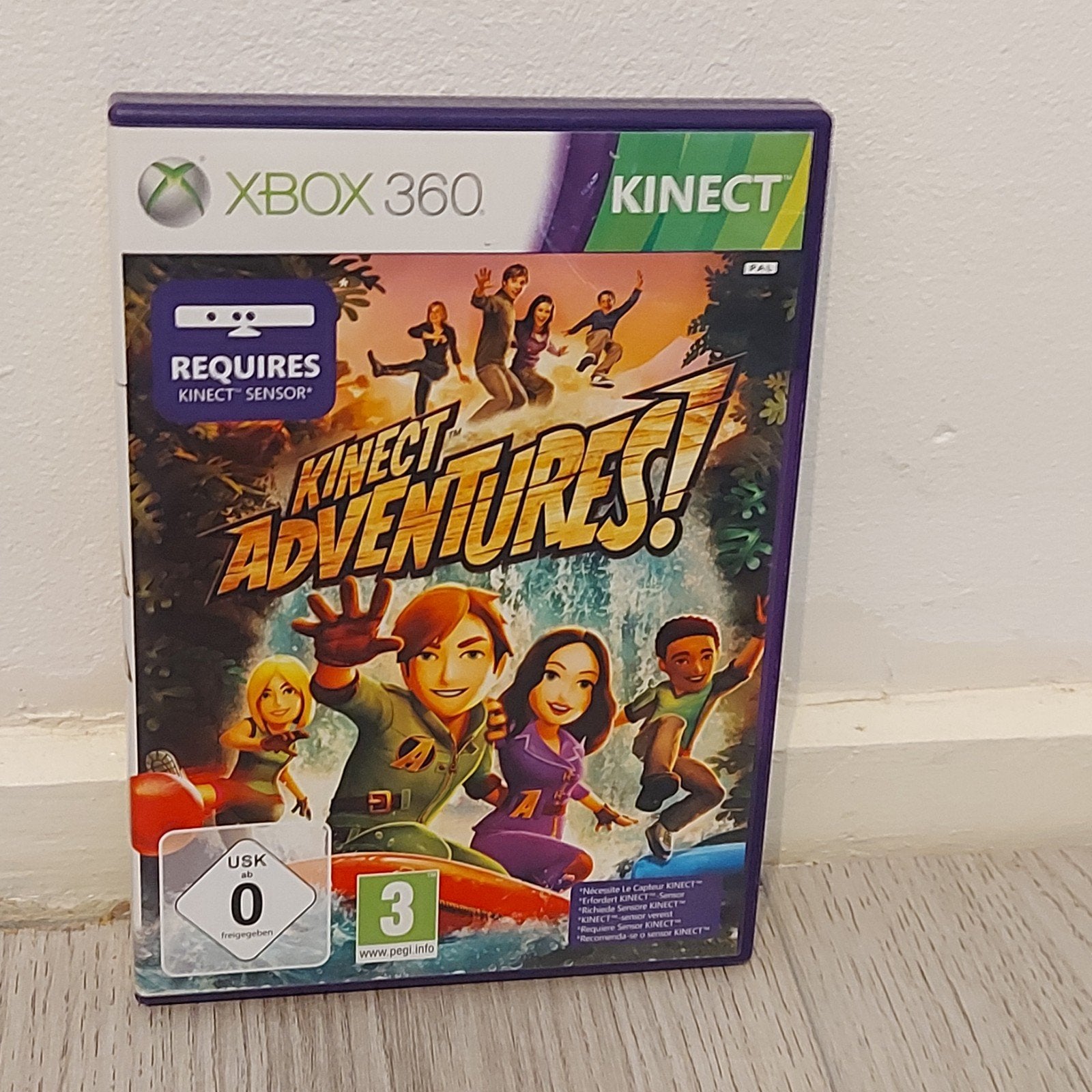 Kinect Adventures! Xbox 360 CIB - Avontuurlijk Kinect Spel, Avontuur en Actie, Gebruikt, 2 spelers, Ophalen of Verzenden