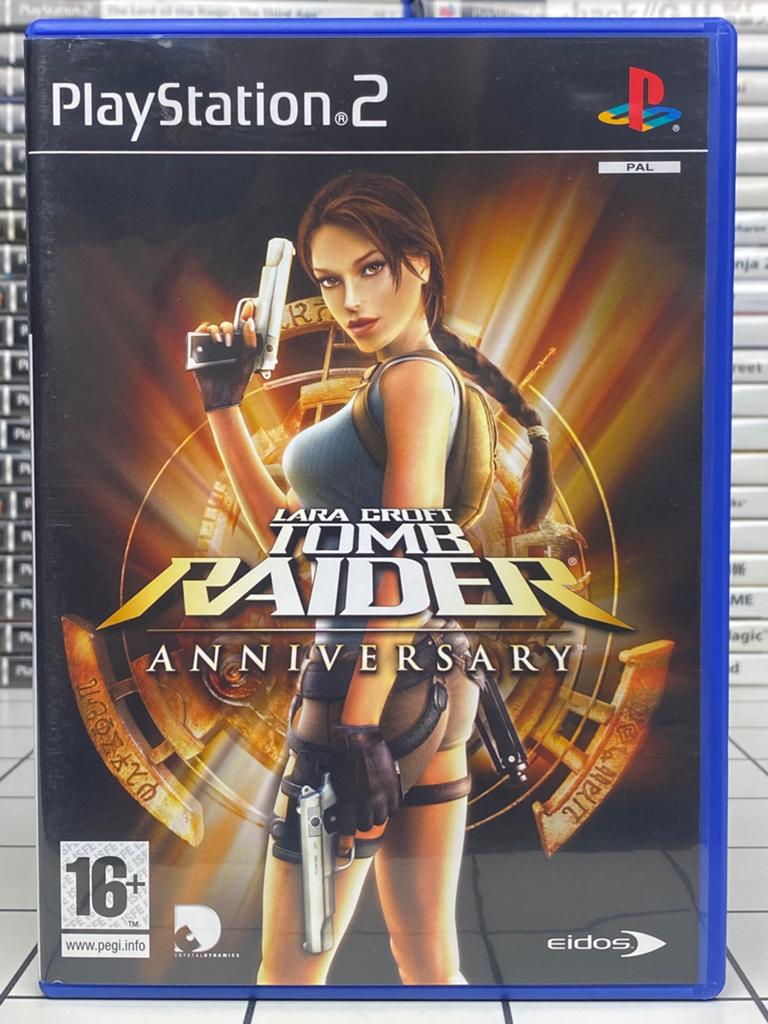 Tomb Raider Lara Croft Anniversary – PS2 PlayStation 2 Game, Avontuur en Actie, 1 speler, Eidos, Ophalen of Verzenden
