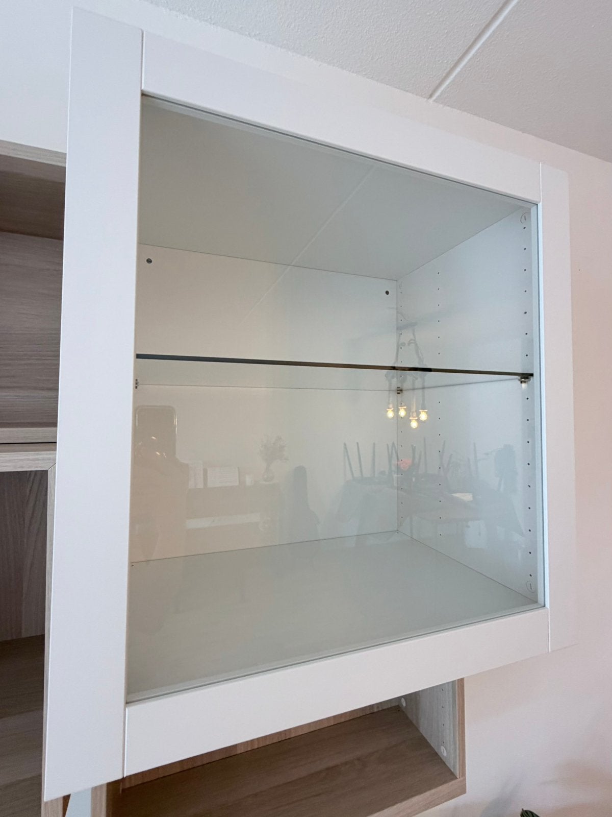IKEA BESTA vitrinekast met glazen deur, Ophalen, Met deur(en), Glas, 50 tot 100 cm