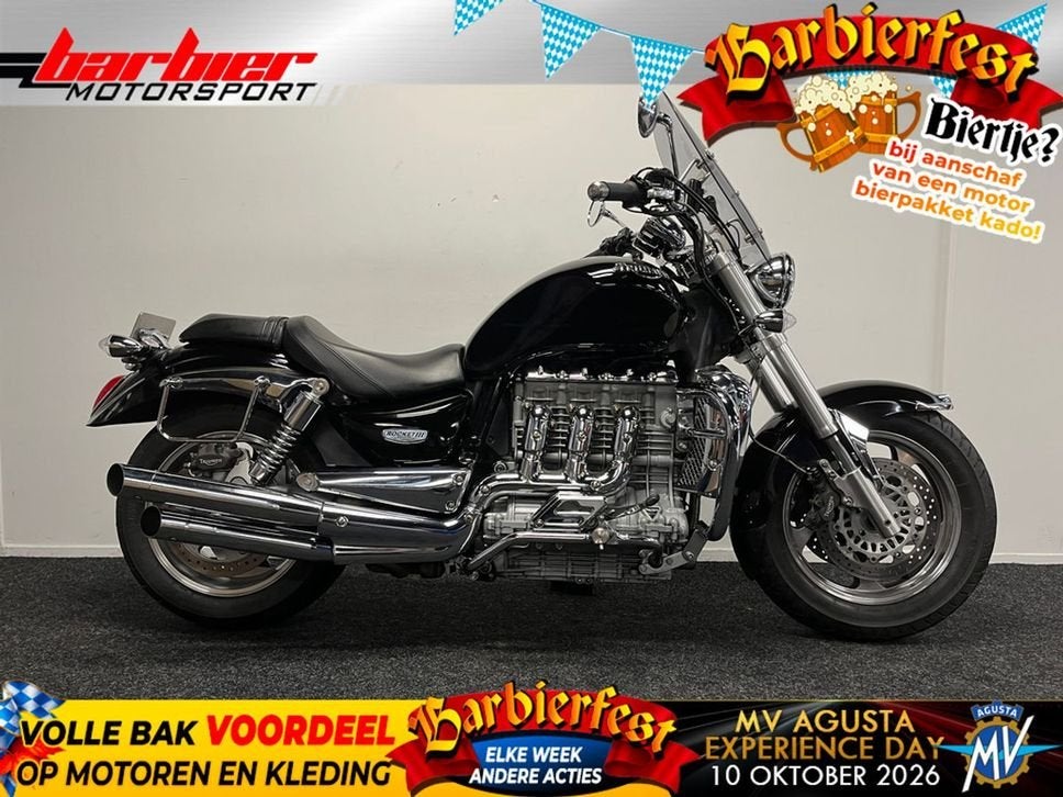 ️Triumph ROCKET III (bj 2004)️, Motoren, 2294 cc, Bedrijf, Meer dan 35 kW, Onbekend