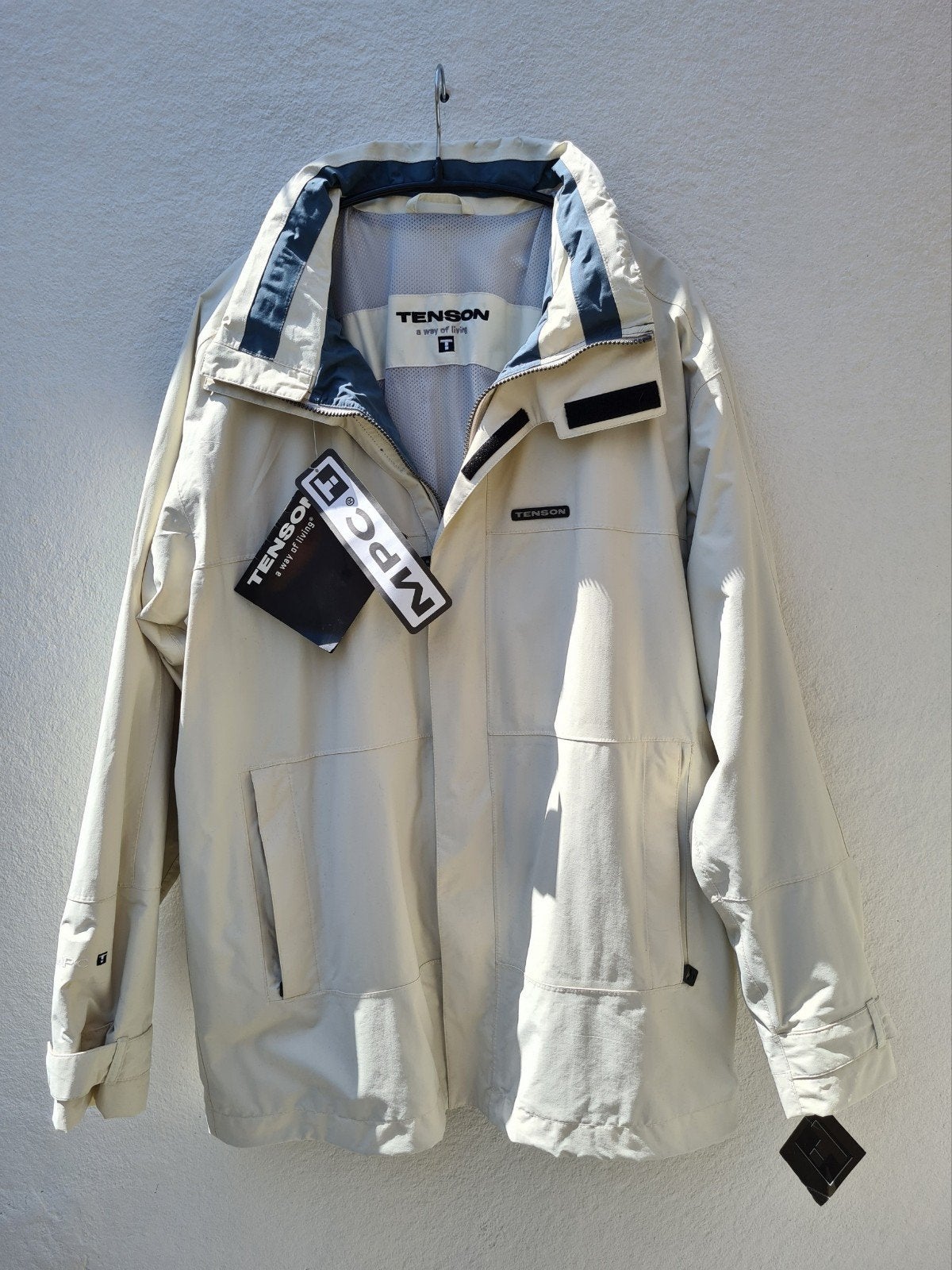 Tenson MPC jas XL nieuw, Ophalen, Maat 52/54 (L), Beige, Nieuw