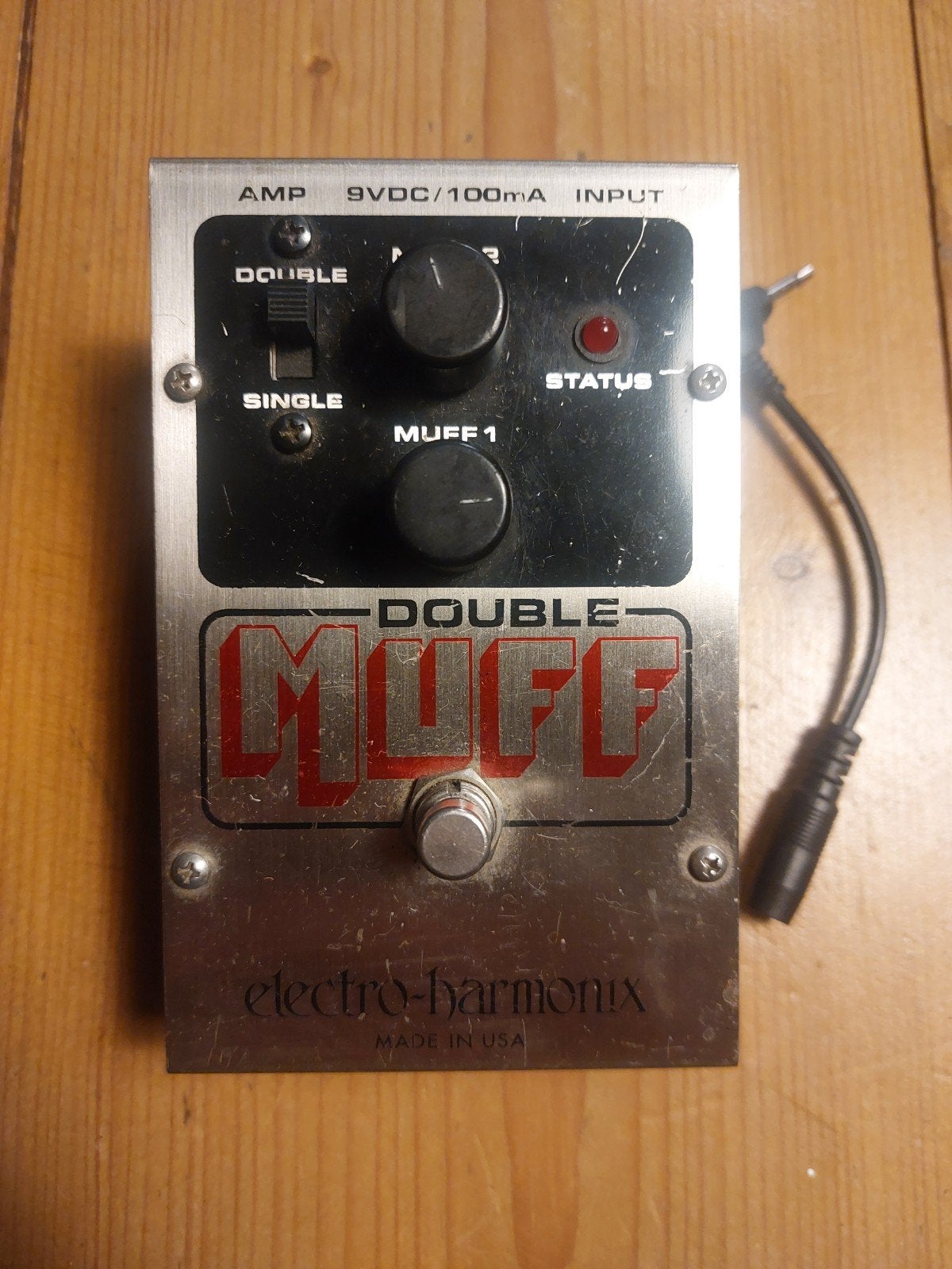 Electro Harmonix double muff, Muziek en Instrumenten, Ophalen of Verzenden, Gebruikt, Distortion, Overdrive of Fuzz