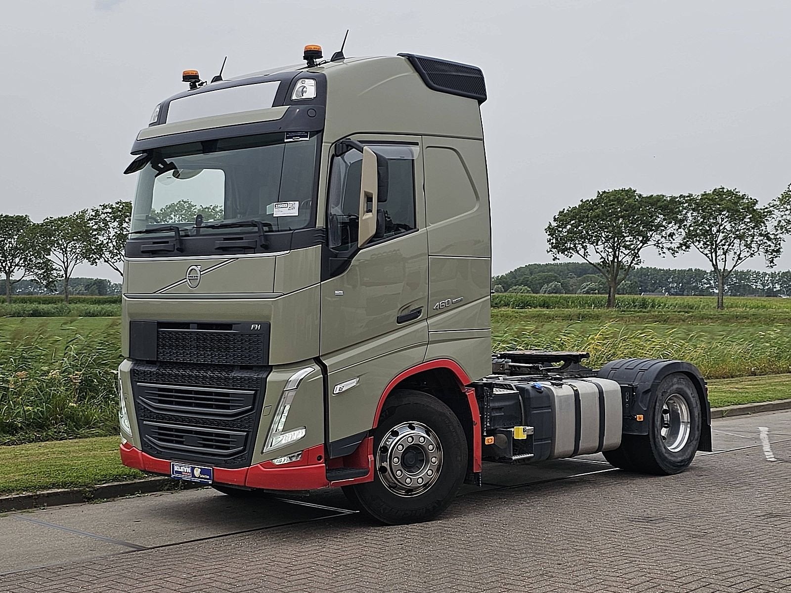 VOLVO FH 460 kipphydraulik, Automaat, Euro 6, Overige kleuren, Leder
