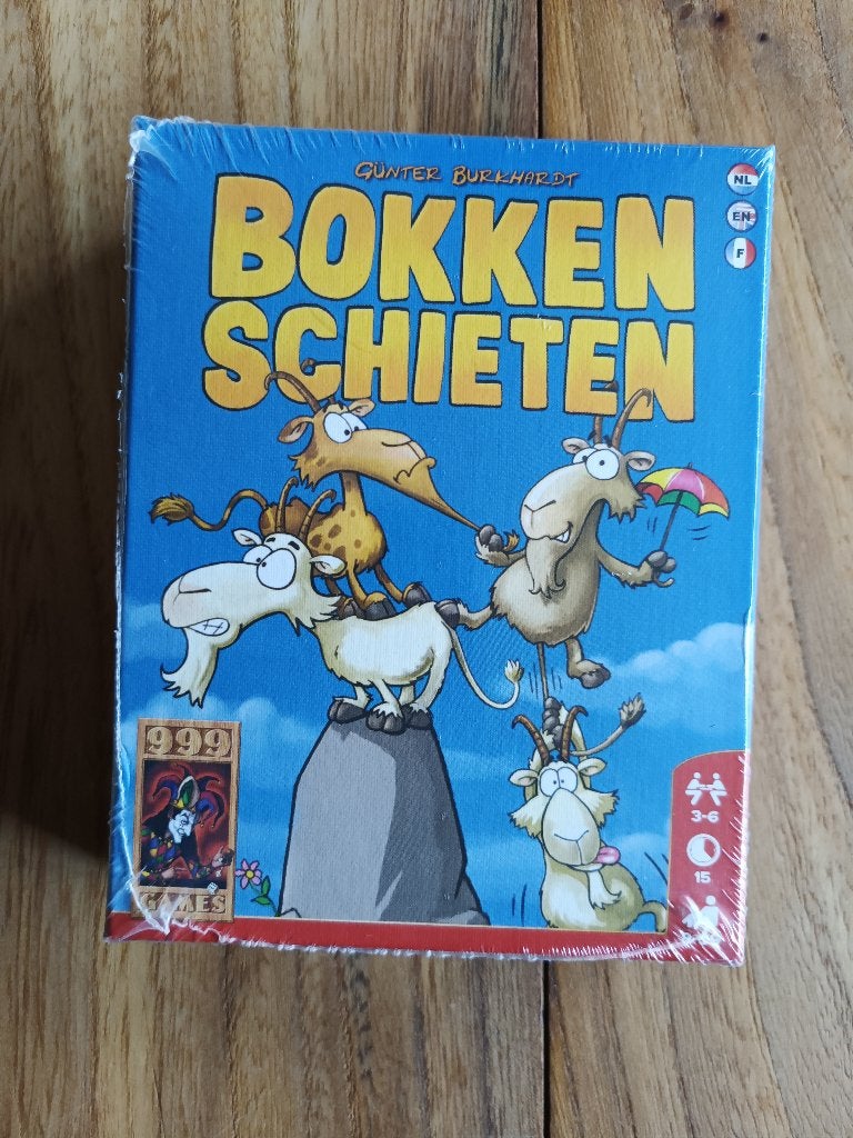 Bokken Schieten Kaartspel NIEUW 999 games, Een of twee spelers, Ophalen of Verzenden, Nieuw, 999 games