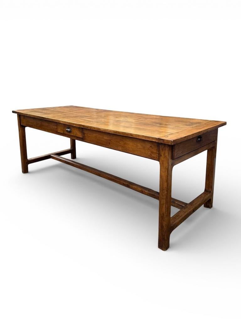 Antieke Franse eettafel eikenhout 220 cm, Antiek en Kunst, Antiek | Meubels | Tafels, Ophalen
