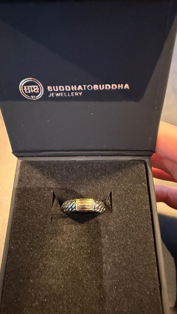 Buddha to Buddha Ben XS Ring Zilver maat 15, Ophalen, Dame of Heer, Zilver, Zilver