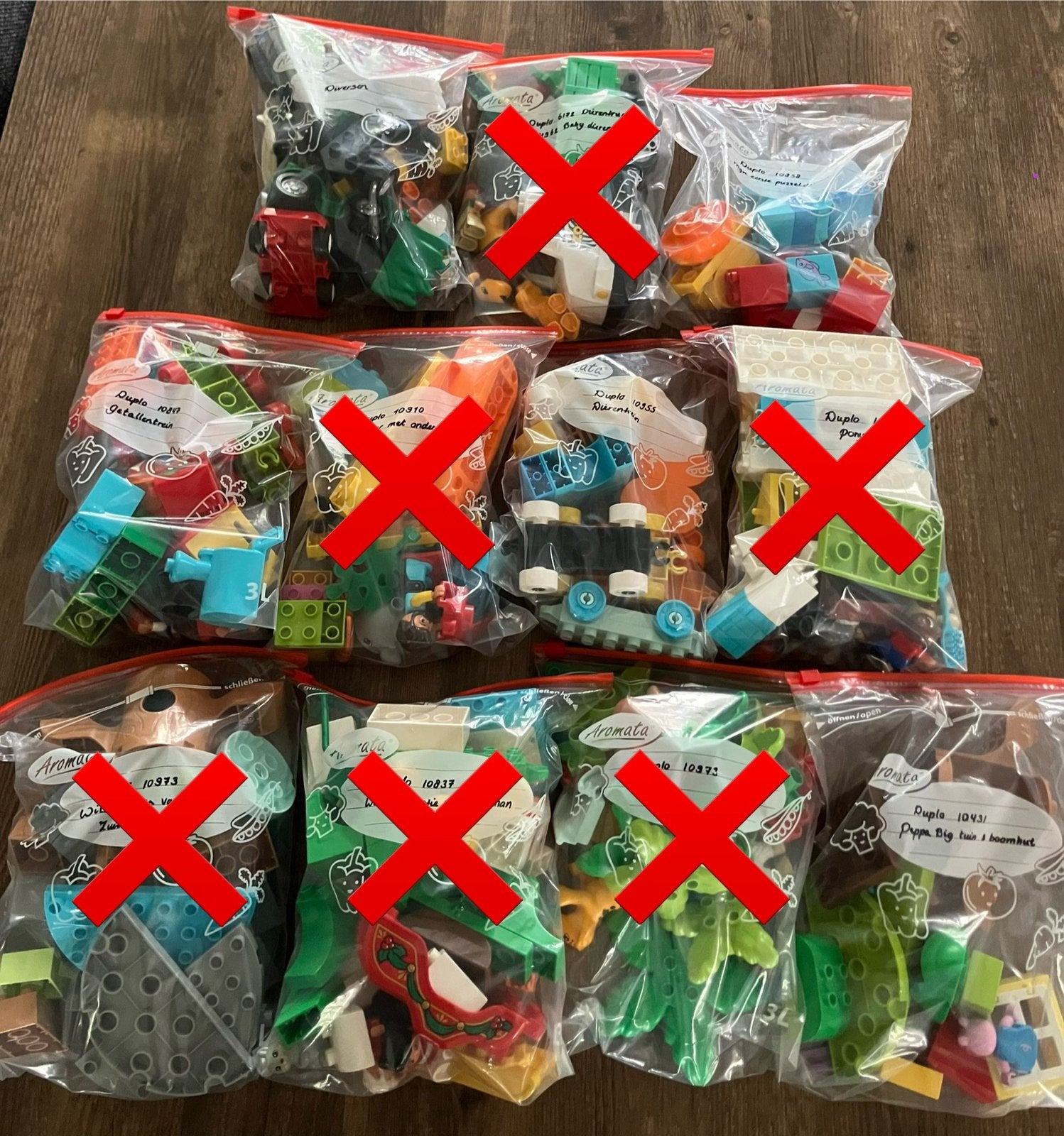 5 LEGO Duplo pakketten / sets, Ophalen of Verzenden, Zo goed als nieuw, Duplo